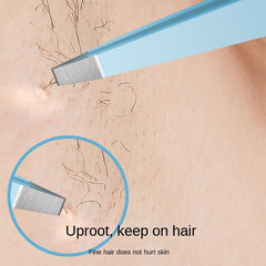 Stainless Steel Eyebrow Clip Hair Removal Tweezers
