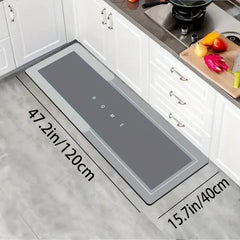 Soft Diatom Mud Kitchen Floor Mat Non-slip Oilproof Waterproof Mat