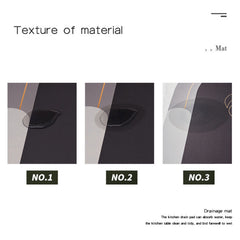 Soft Diatom Mud Kitchen Floor Mat Non-slip Oilproof Waterproof Mat