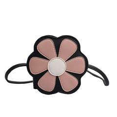 Flower Shaped Children's Coin Purse Shoulder Crossbody Bag