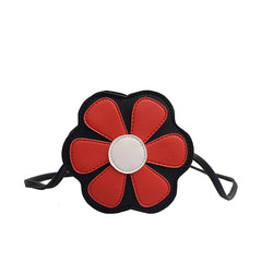 Flower Shaped Children's Coin Purse Shoulder Crossbody Bag