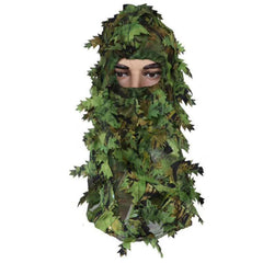 Breathable Camo Leaf 3D Face Mask for Outdoor Fishing Men Women