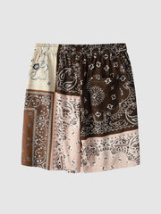 Men's Casual Loose Swim Trunks Quick Dry Beach Shorts