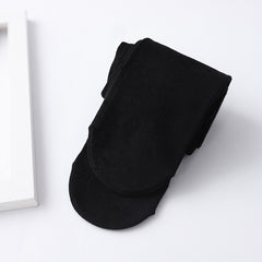 Girls Ribbed Knit Pantyhose for Autumn and Spring
