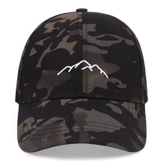 Camouflage Baseball Cap Embroidery Sunscreen Dad Hat Women Sports Hats