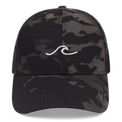 Camouflage Baseball Cap Embroidery Sunscreen Dad Hat Women Sports Hats