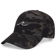 Camouflage Baseball Cap Embroidery Sunscreen Dad Hat Women Sports Hats