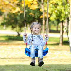 Rainbow Children's Swing Seat Big Bending Board
