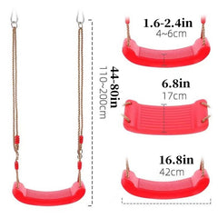Rainbow Children's Swing Seat Big Bending Board
