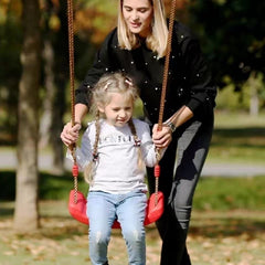 Rainbow Children's Swing Seat Big Bending Board