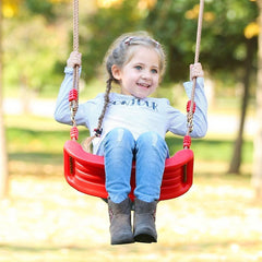 Rainbow Children's Swing Seat Big Bending Board
