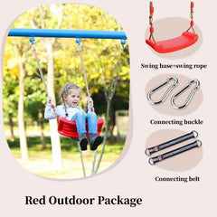 Rainbow Children's Swing Seat Big Bending Board