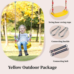 Rainbow Children's Swing Seat Big Bending Board