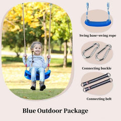 Rainbow Children's Swing Seat Big Bending Board