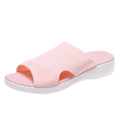 Women's Cut out Wedge Slippers Anti-skid Outdoor Casual Slippers