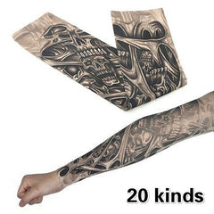 Cooling Unisex Tattoo Arm Sleeves for Sun Protection