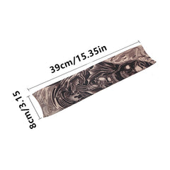 Cooling Unisex Tattoo Arm Sleeves for Sun Protection