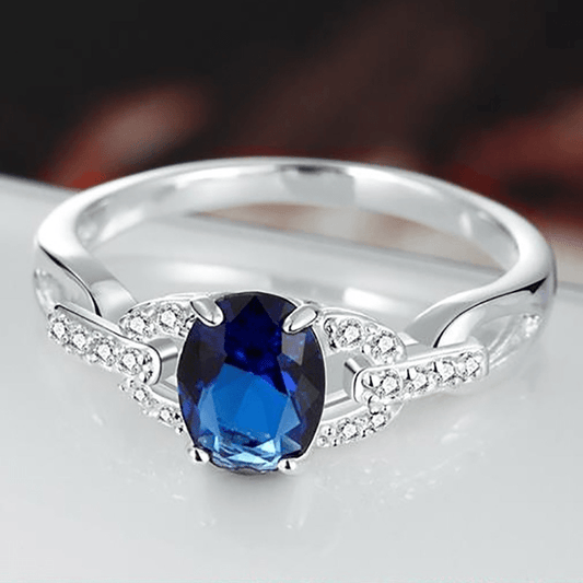 Zirconia Ring Bridal Engagement Jewelry