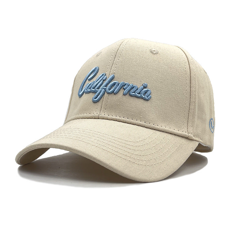California Embroidery Baseball Cap Dad Hats Unisex Adjustable Sun Hat