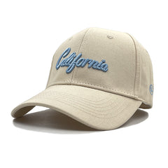 California Embroidery Baseball Cap Dad Hats Unisex Adjustable Sun Hat