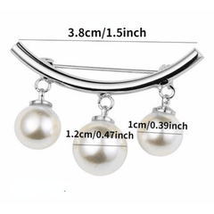 Pearl Brooch Mermaid Pins Enamel Pin Jewelry Packs for Women