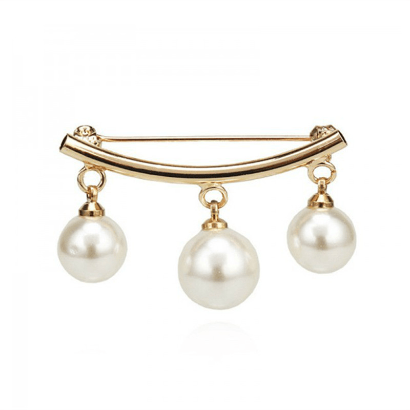 Pearl Brooch Mermaid Pins Enamel Pin Jewelry Packs for Women