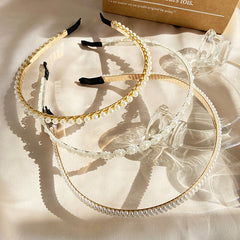 Faux Pearl Headband Hair Accessories for Women