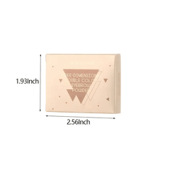 Double Effect Eyebrow Powder Palette with Brush