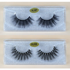 20 Pairs Natural Fluffy 3D Mink Lashes False Eyelashes Extension