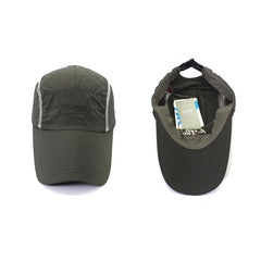 Men's Quick Drying Sports Cap with Extended Brim Summer Sun Hat