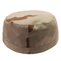 Camouflage Ear Protection Cap Sun Visor Quick Drying Cap for Outdoor Sports