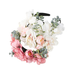 Bridal Wedding Flowers Headband Hair Hoops Bohemian Style Hair Bands For Women