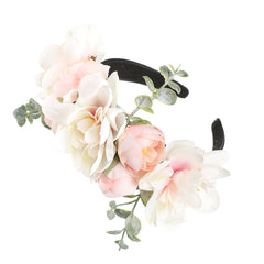 Bridal Wedding Flowers Headband Hair Hoops Bohemian Style Hair Bands For Women