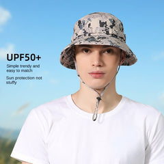 Camouflage Mountaineering Basin Hat Outdoor Sun Protection Hat