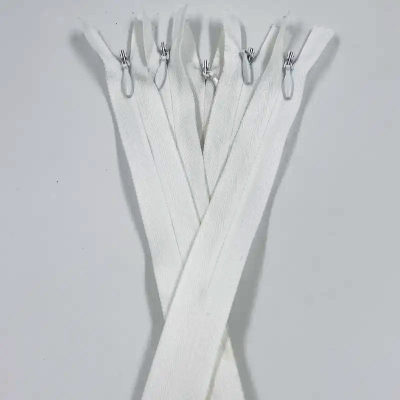 5pcs Nylon Invisible Zippers for Sewing Crafts