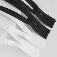 5pcs Nylon Invisible Zippers for Sewing Crafts