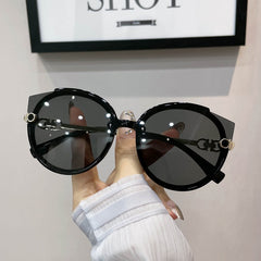 Cat Eye Jelly Polarized Sunglasses UV400