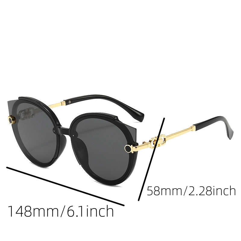 Cat Eye Jelly Polarized Sunglasses UV400