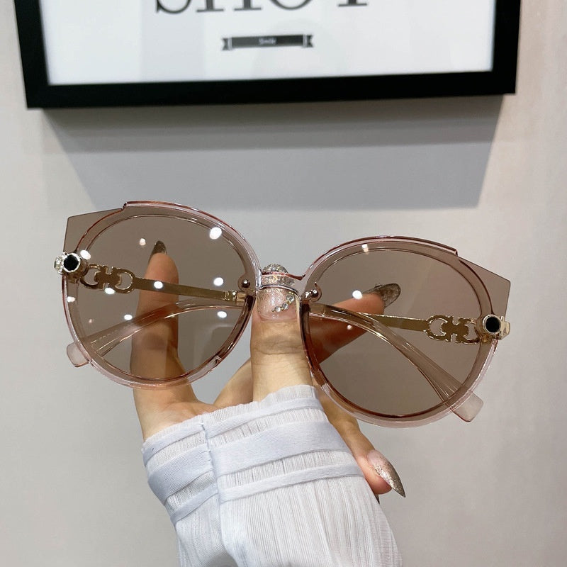 Cat Eye Jelly Polarized Sunglasses UV400
