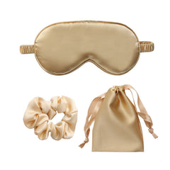 3pc Silk Eye Mask Set, Promotes Deep Sleep
