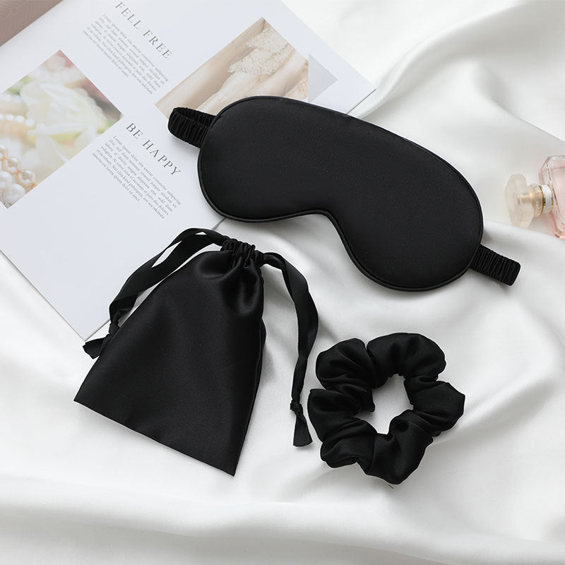 3pc Silk Eye Mask Set, Promotes Deep Sleep