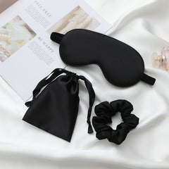 3pc Silk Eye Mask Set, Promotes Deep Sleep