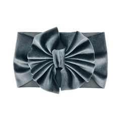 Cute Cartoon Velvet Bow Headbands for Baby Girls