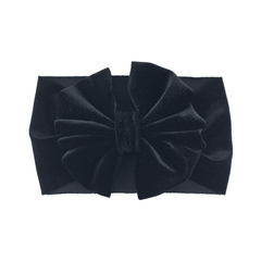Cute Cartoon Velvet Bow Headbands for Baby Girls