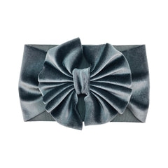 Cute Cartoon Velvet Bow Headbands for Baby Girls
