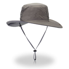 Quick Dry Wide Brim Sun Hat Breathable Bucket Hat for Hiking Fishing