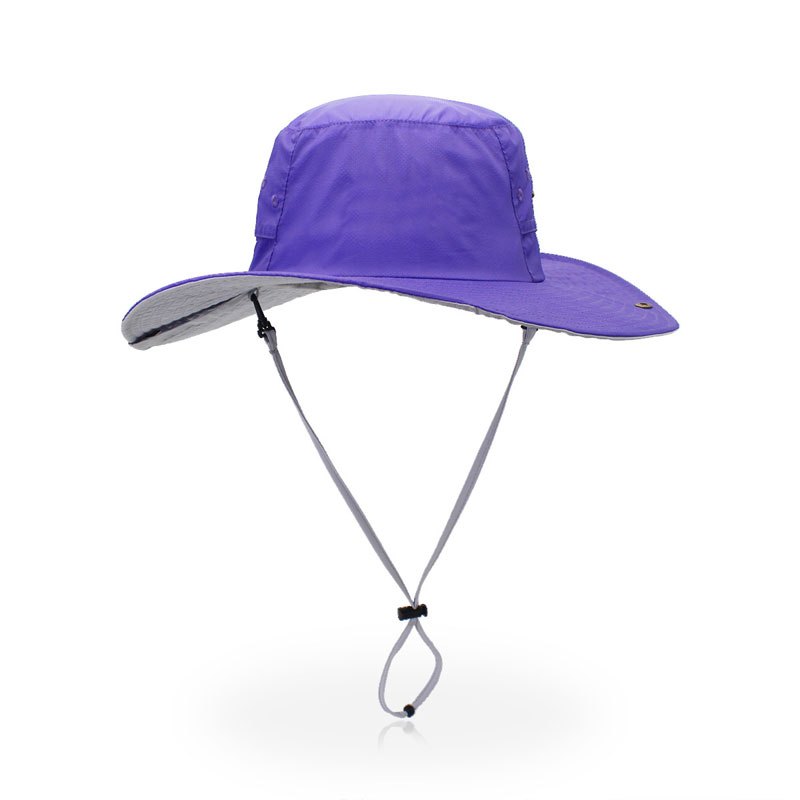 Quick Dry Wide Brim Sun Hat Breathable Bucket Hat for Hiking Fishing