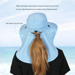 Quick Dry Sun Hat with Face Covering UV Protection Boonie Hats