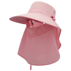 Quick Dry Sun Hat with Face Covering UV Protection Boonie Hats