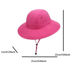 Sun Hat Outdoor Breathable Bucket Hat UV Protection Waterproof Boonie Hats